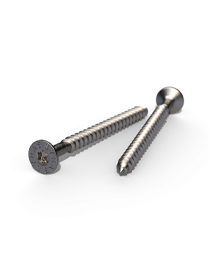 Wood screw slated tiles countersunk 6 x 80